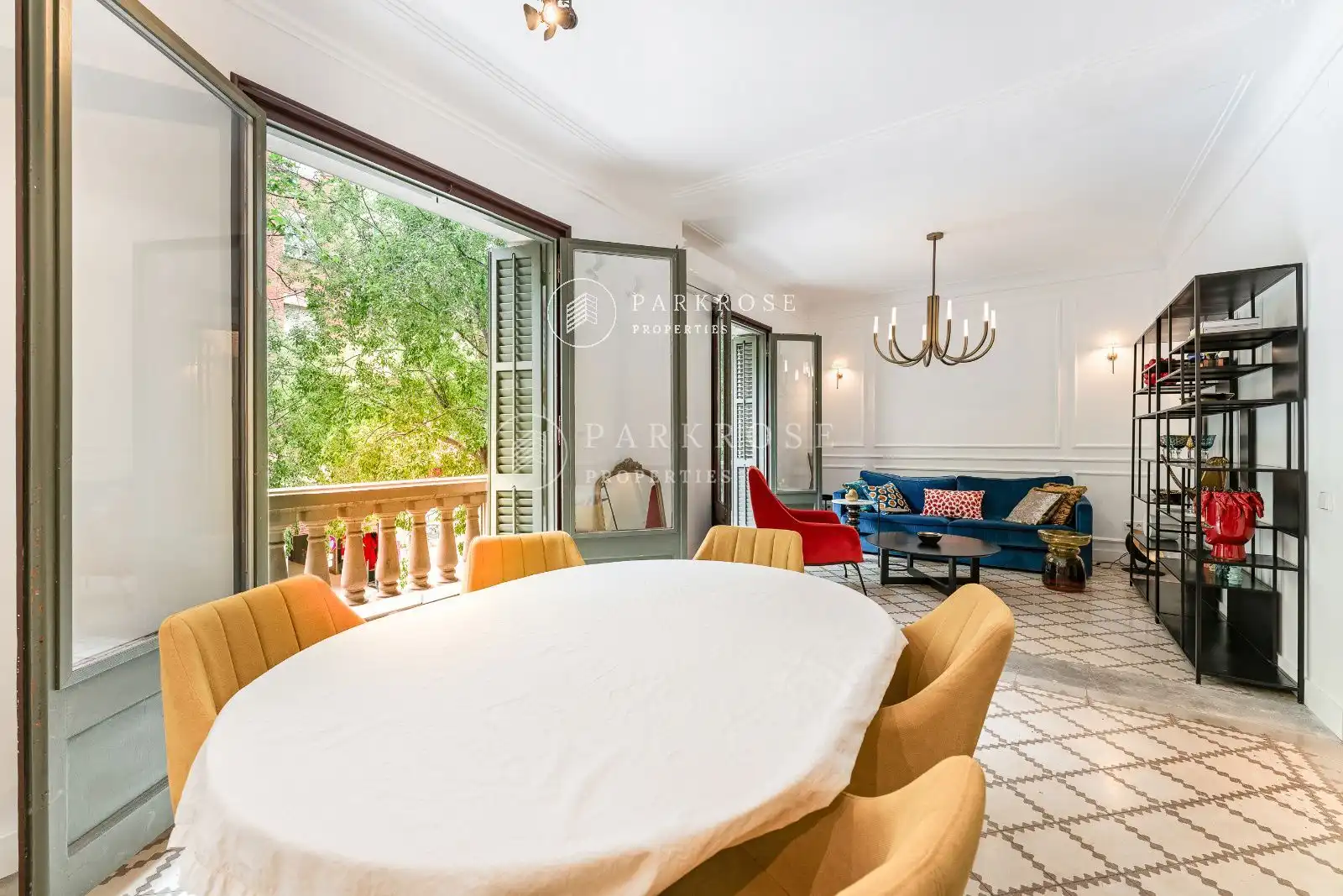 Dining room of Flat for sale in Barcelona  with Air Conditioner, Heating and Terrace