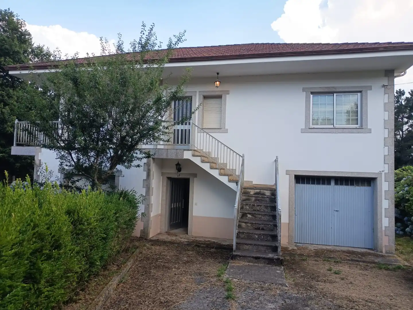 Vista exterior de Casa o xalet en venda en Bóveda amb Calefacció, Jardí privat i Terrassa