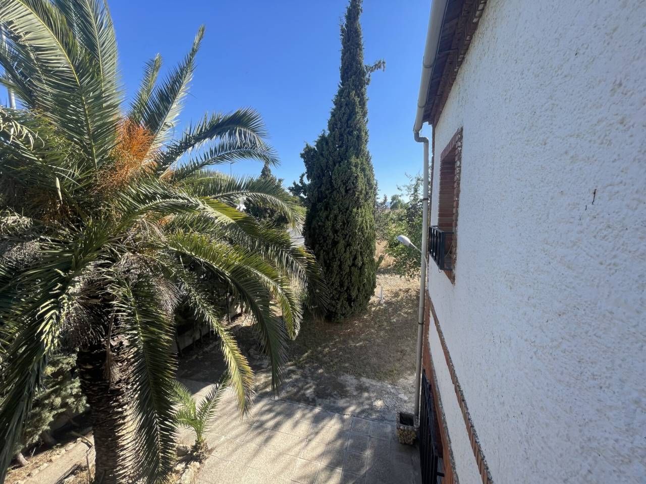 Vista exterior de Casa o xalet en venda en Gálvez amb Calefacció, Jardí privat i Terrassa