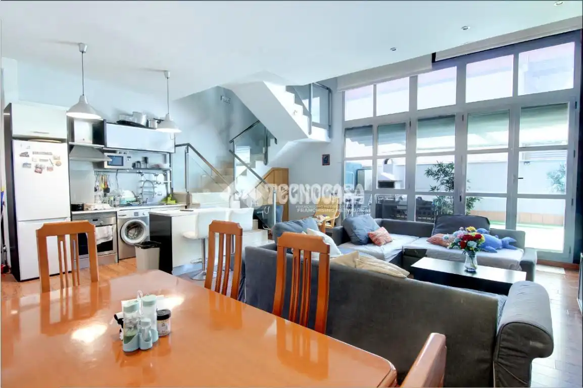 Sala de estar de Loft en venta en Madrid con Aire acondicionado y Calefacción