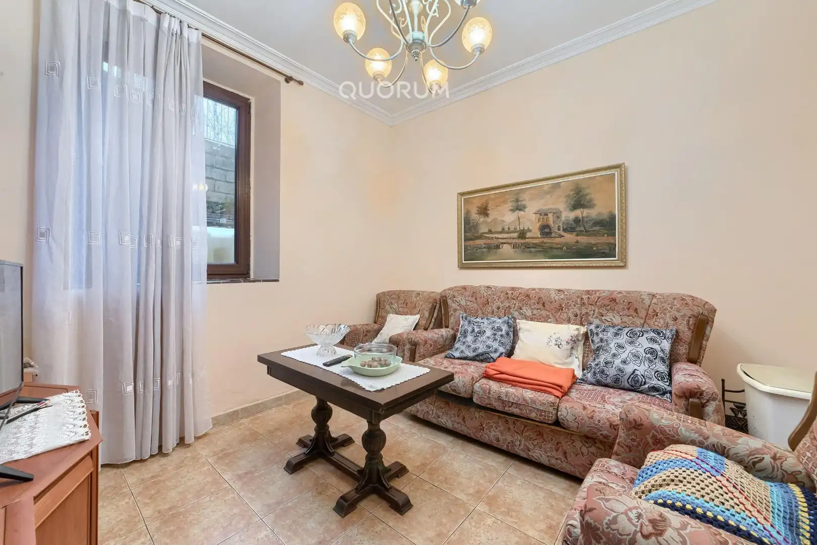 Wohnzimmer von Country house zum Verkauf in Bilbao  mit Heizung, Terrasse und Möbliert