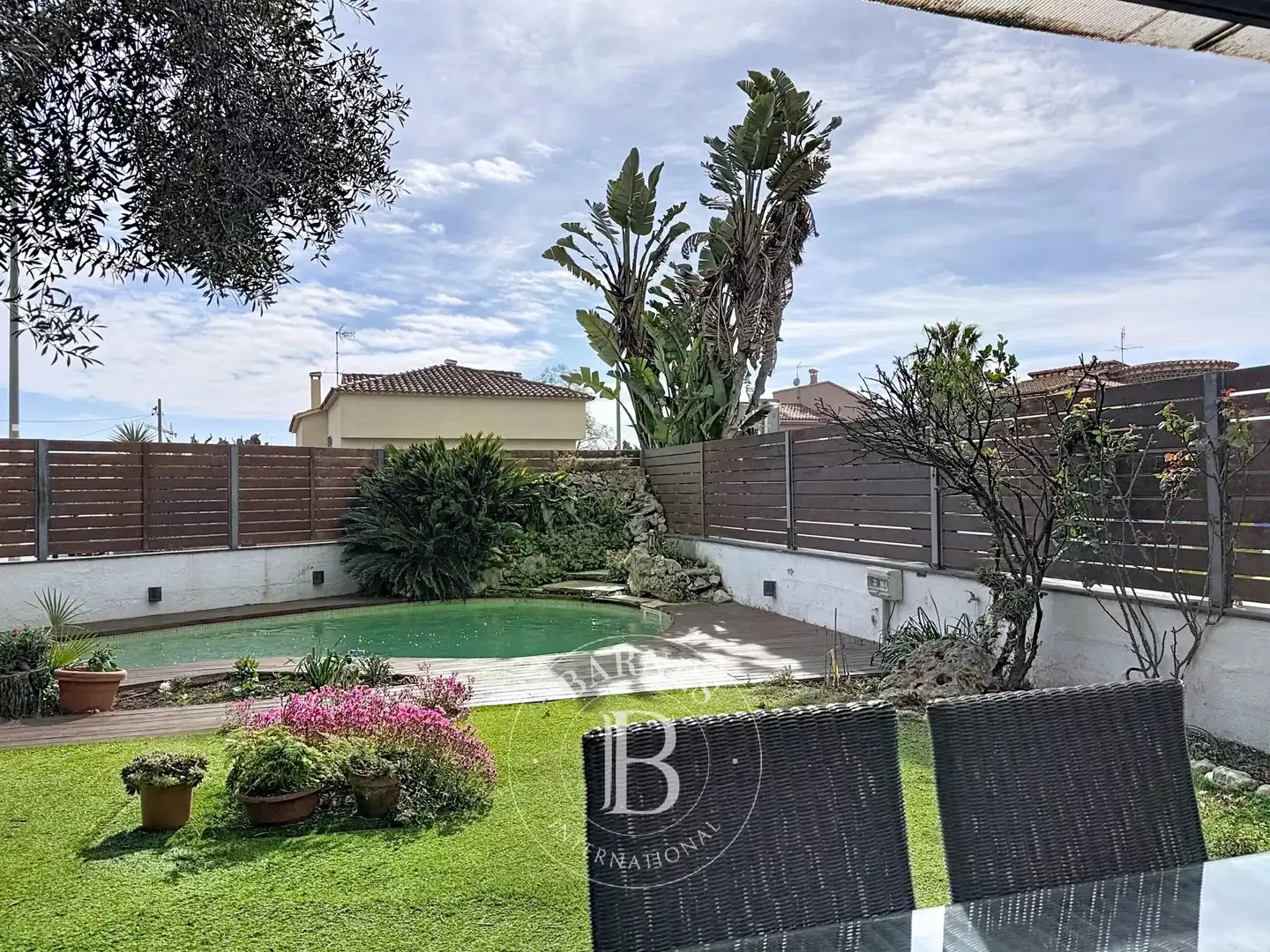 Jardí de Casa o xalet en venda en Santa Susanna amb Aire condicionat, Calefacció i Jardí privat