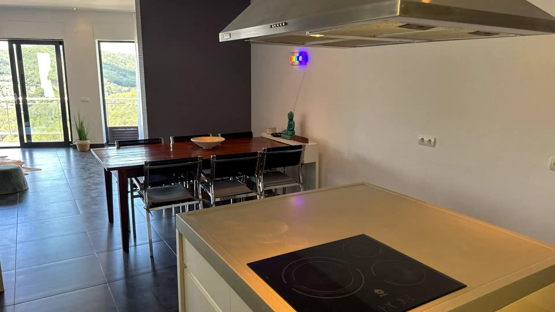 Cocina de Casa o chalet en venta en Olivella con Aire acondicionado, Calefacción y Jardín privado