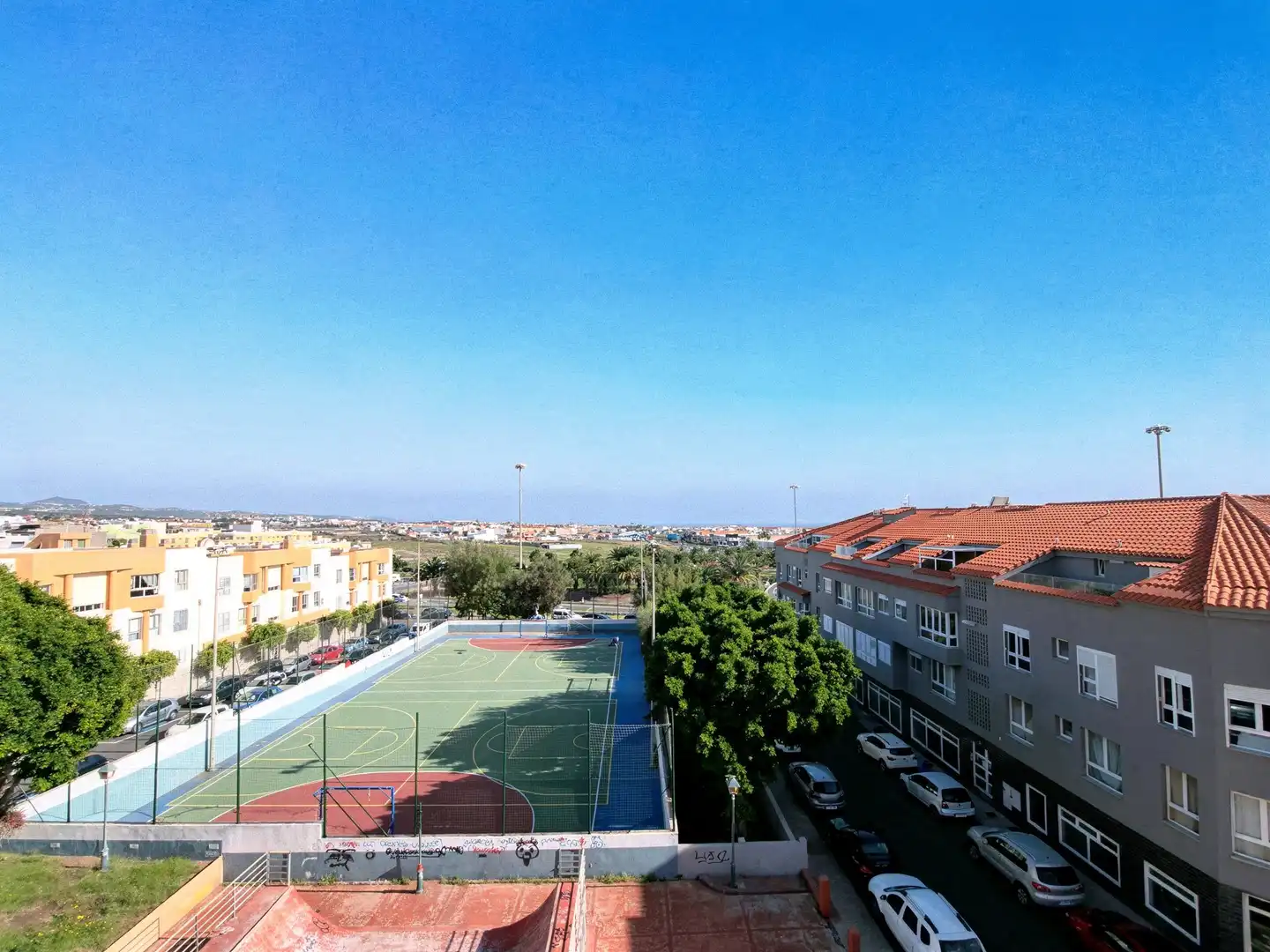 Vista exterior de Piso en venta en Telde con Trastero