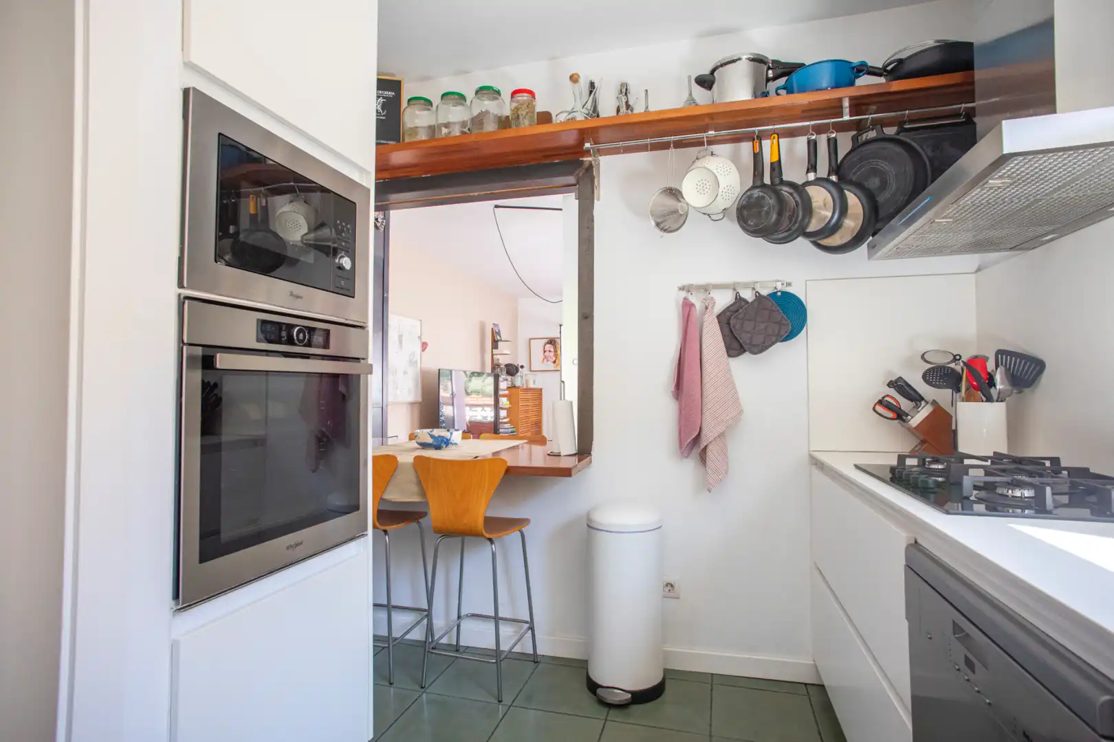 Cocina de Casa o chalet en venta en Sant Just Desvern con Aire acondicionado, Calefacción y Jardín privado
