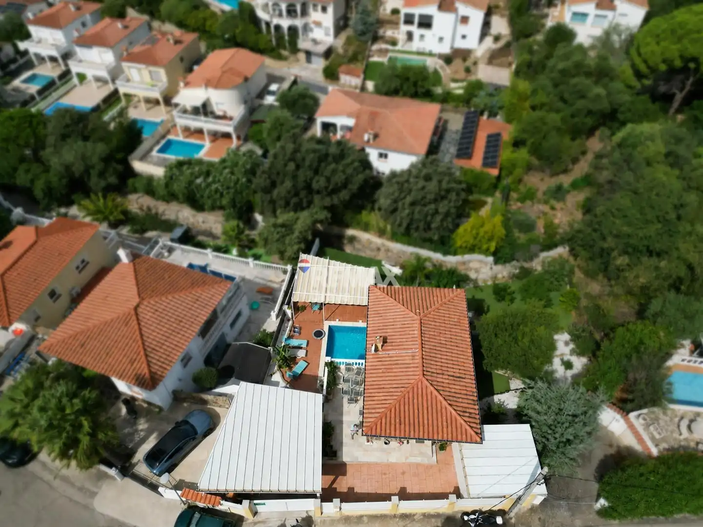 Exterior view of Houses for sale in Roses  with Air Conditioner, Heating and Private garden