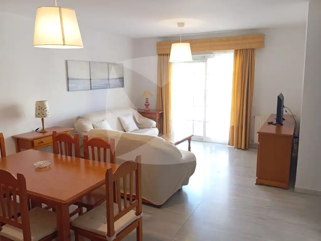 Sala de estar de Piso de alquiler en Badajoz con Aire acondicionado, Terraza y Amueblado