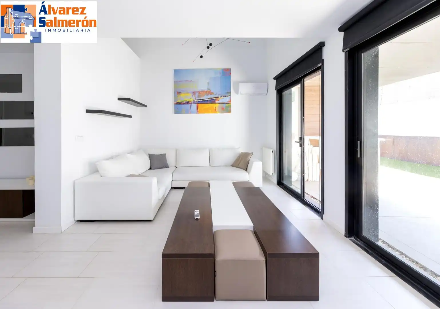Living room of Detached homes for sale in Albolote  with Air Conditioner, Heating and Private garden