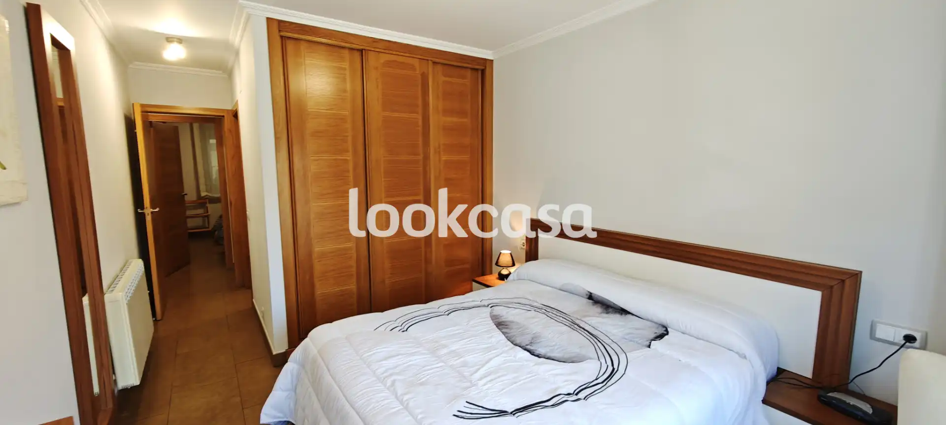 Bedroom of Flat for sale in Sanxenxo  with Heating, Parquet flooring and Terrace