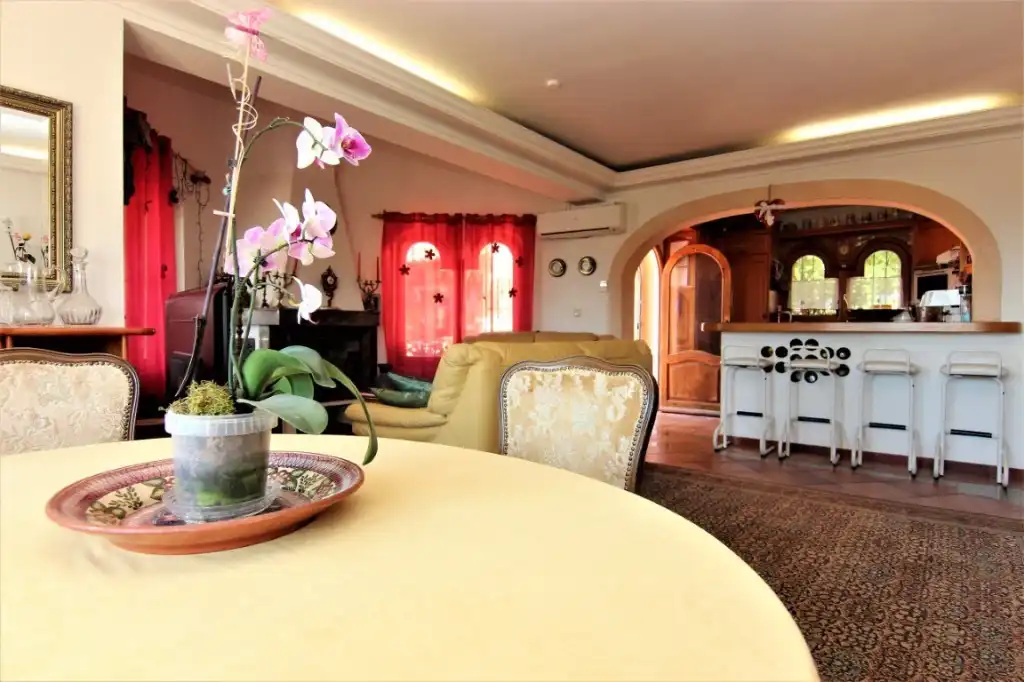 Dining room of Houses for sale in Benissa  with Air Conditioner, Terrace and Storage room