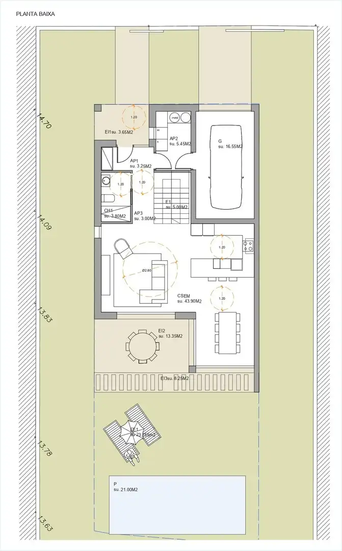Residential for sale in DE L'EUCALIPTUS, 40, Nord