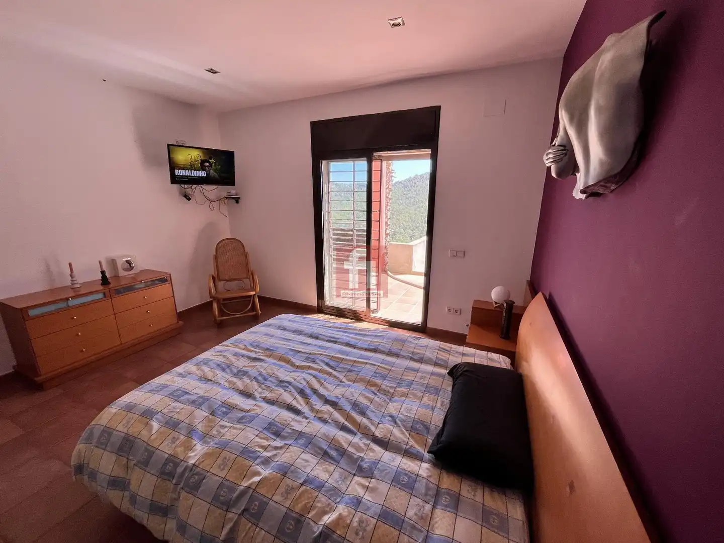 Schlafzimmer von Haus oder Chalet zum Verkauf in Olivella mit Terrasse, Abstellraum und Schwimmbad