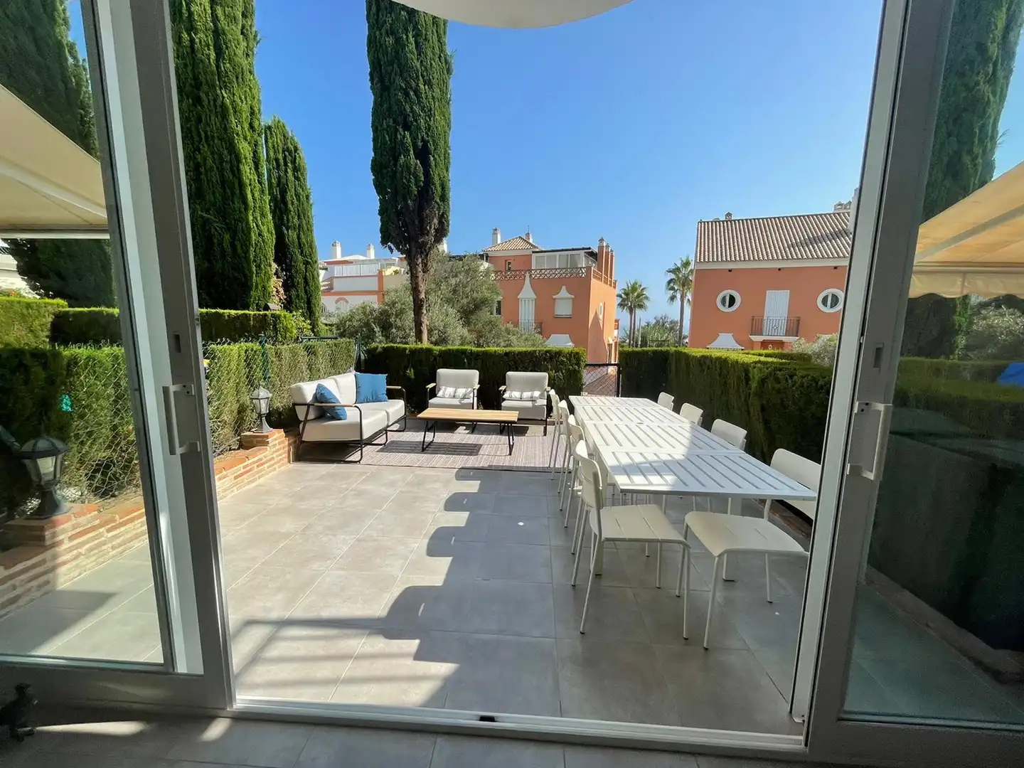 Terrassa de Casa o xalet de lloguer en Marbella amb Aire condicionat, Calefacció i Terrassa