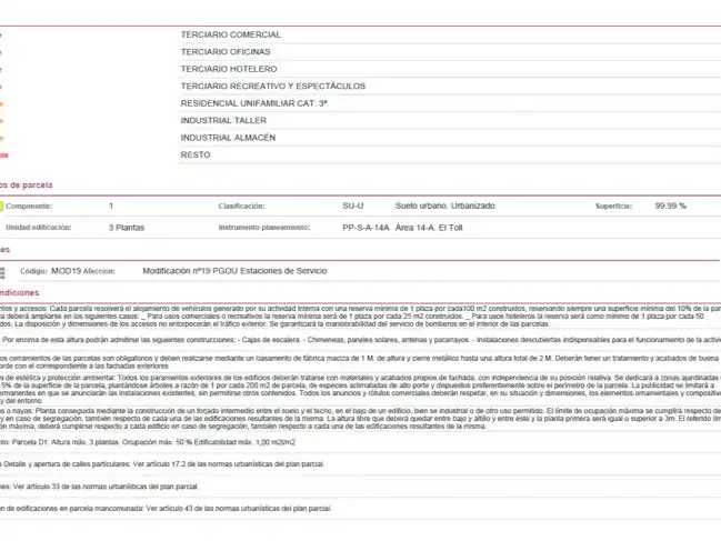 Industrial land for sale in Carrer Toll-l'Alberca Calle B 3, imagen 3