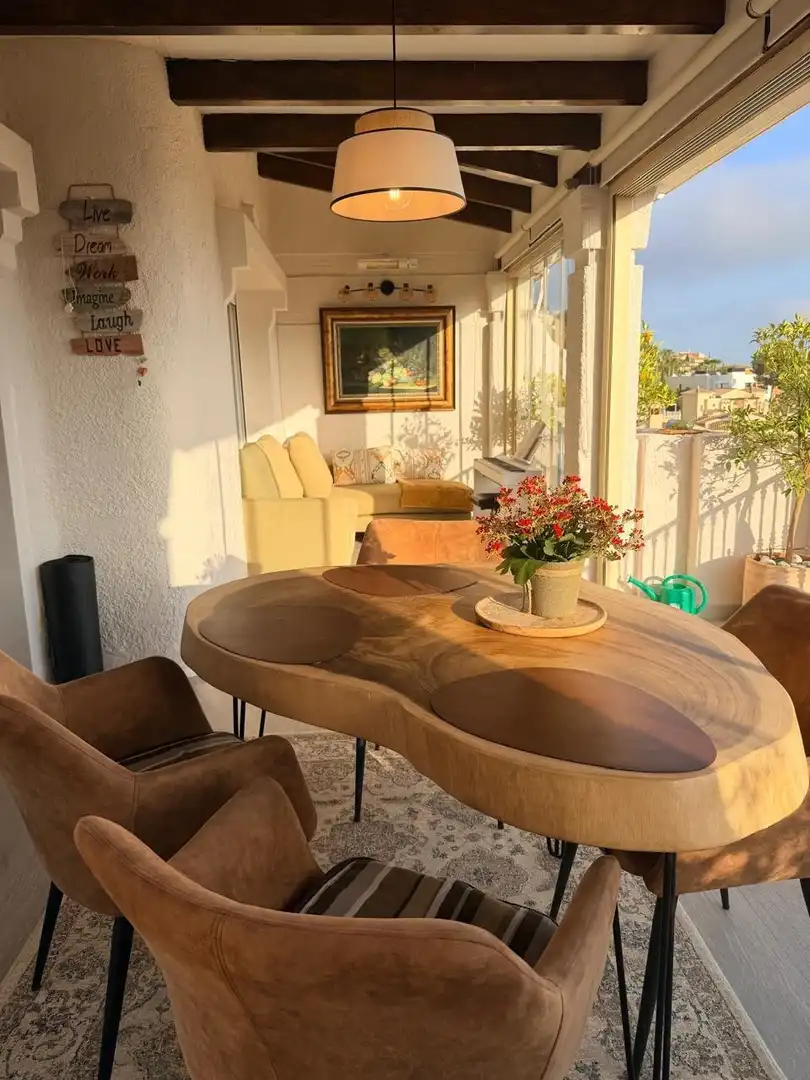 Menjador de Casa adosada en venda en Altea amb Aire condicionat, Calefacció i Terrassa