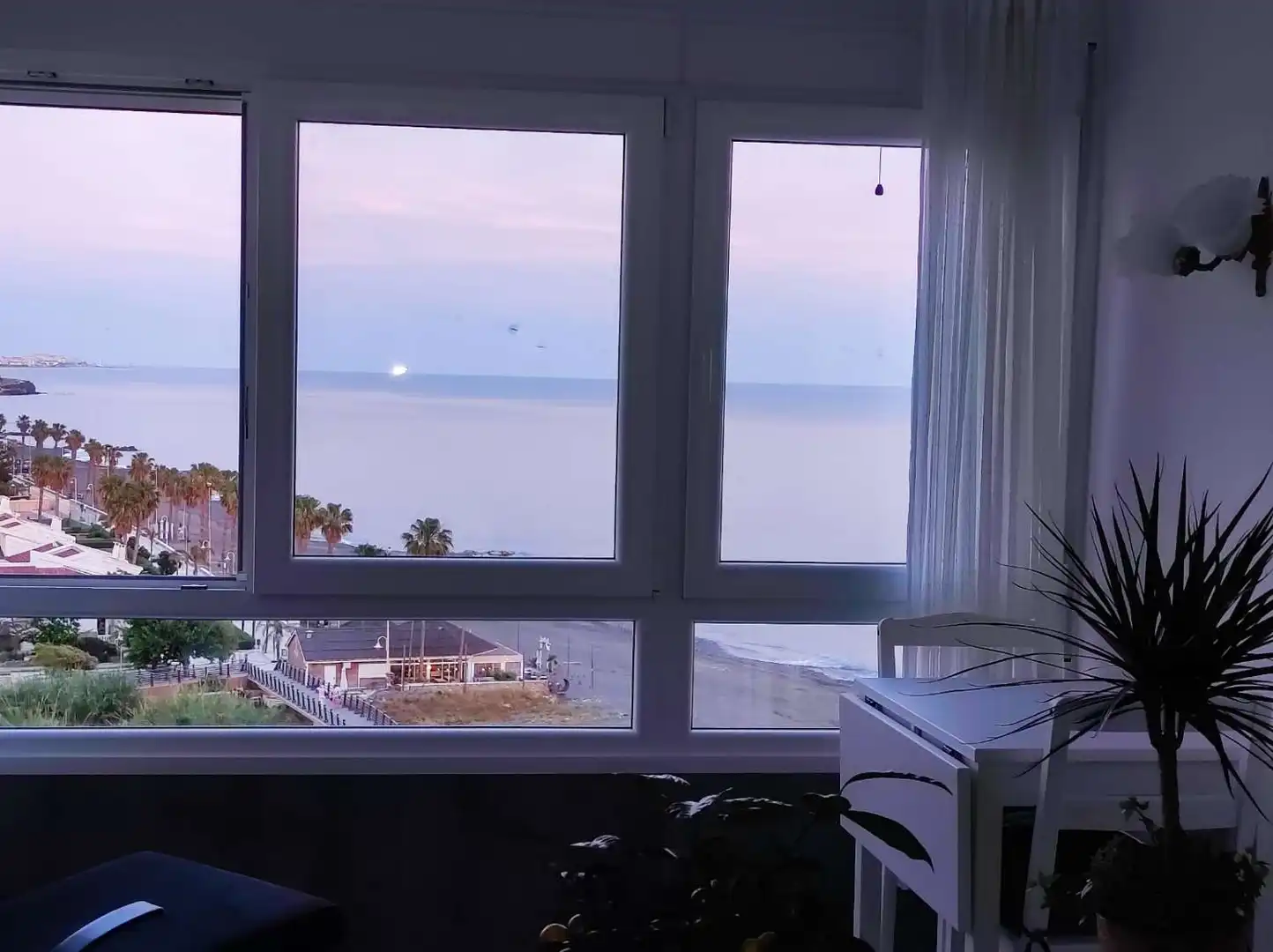 Bedroom of Study for rent in Algarrobo  with Air Conditioner, Swimming Pool and Furnished