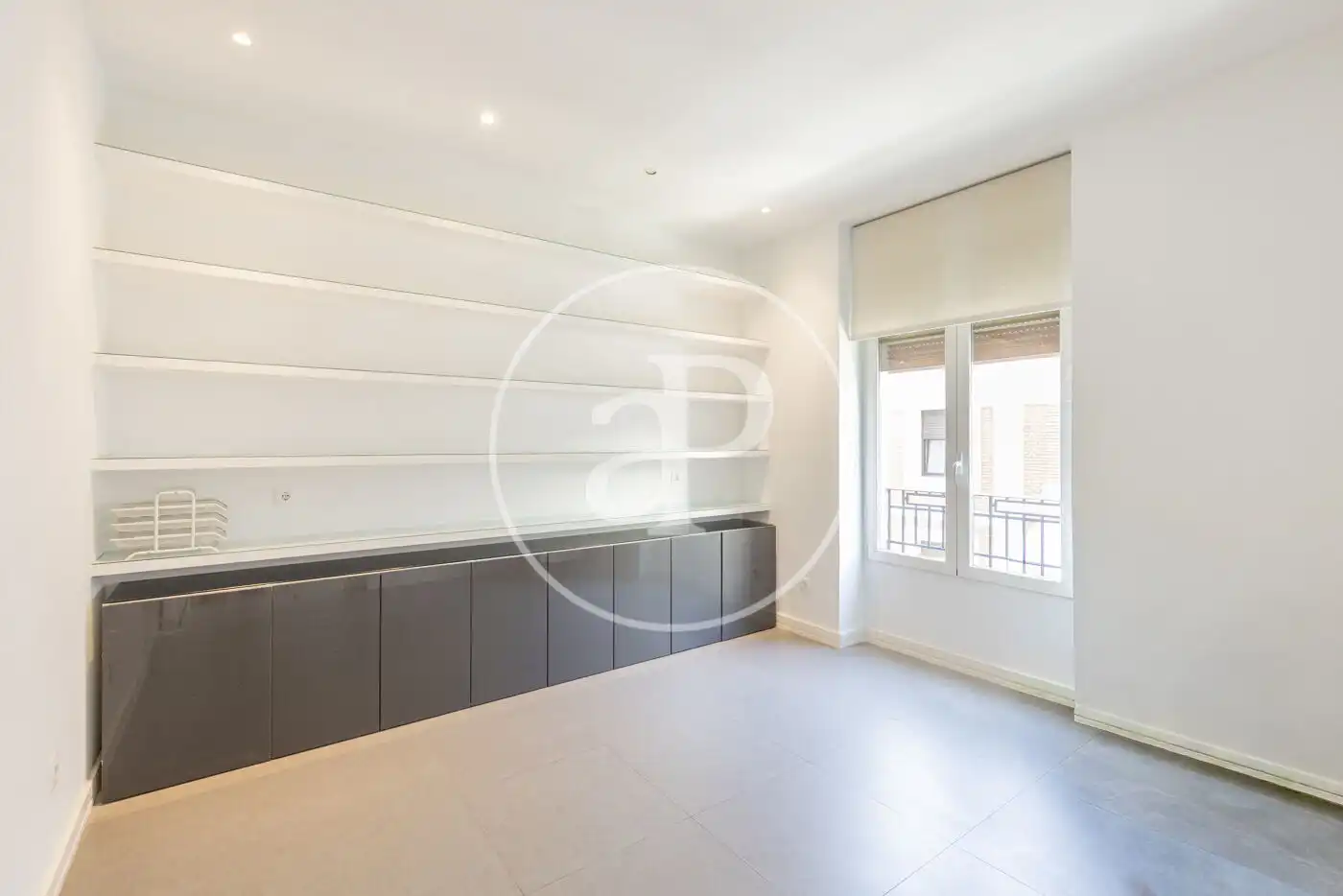 Sala de estar de Piso de alquiler en Madrid con Aire acondicionado, Calefacción y Balcón