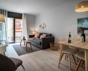 Sala d'estar de Apartament de lloguer en L'Hospitalet de Llobregat amb Aire condicionat