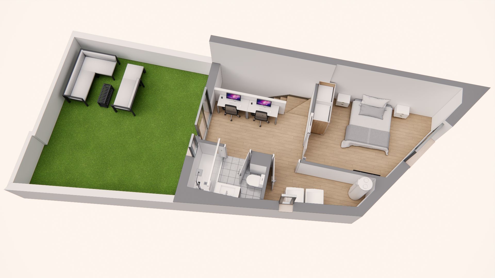 Bedroom of Duplex for sale in Sabadell