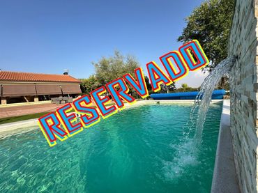Detached house with pool for sale in San Román de los Montes