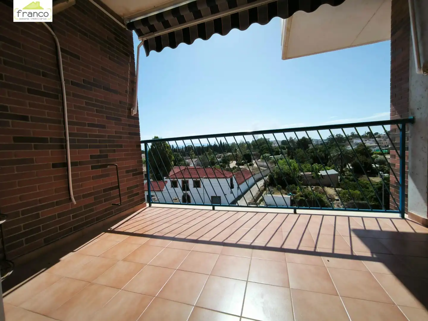 Balcony of Flat for sale in Murcia  with Air Conditioner, Terrace and Furnished