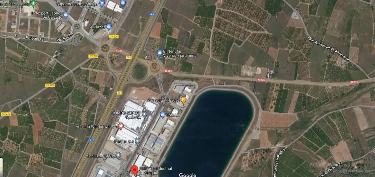 Terreny industrial en venda en La Vall d'Uixó