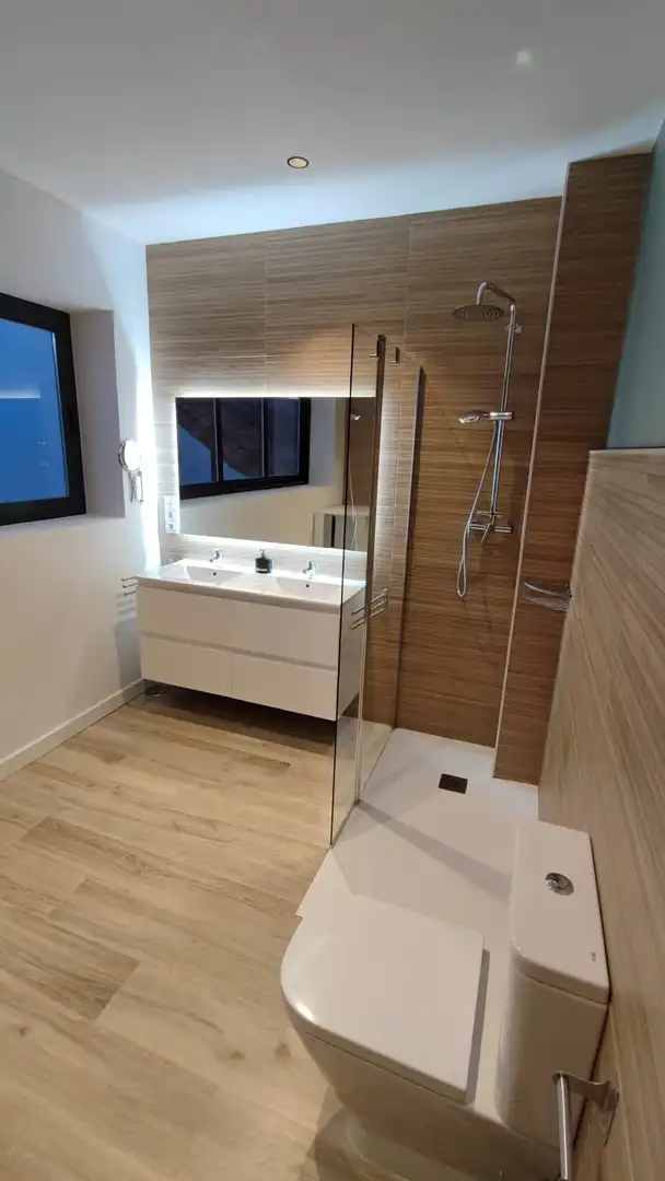 Badezimmer von Haus oder Chalet zur Miete in Armilla mit Klimaanlage, Terrasse und Möbliert