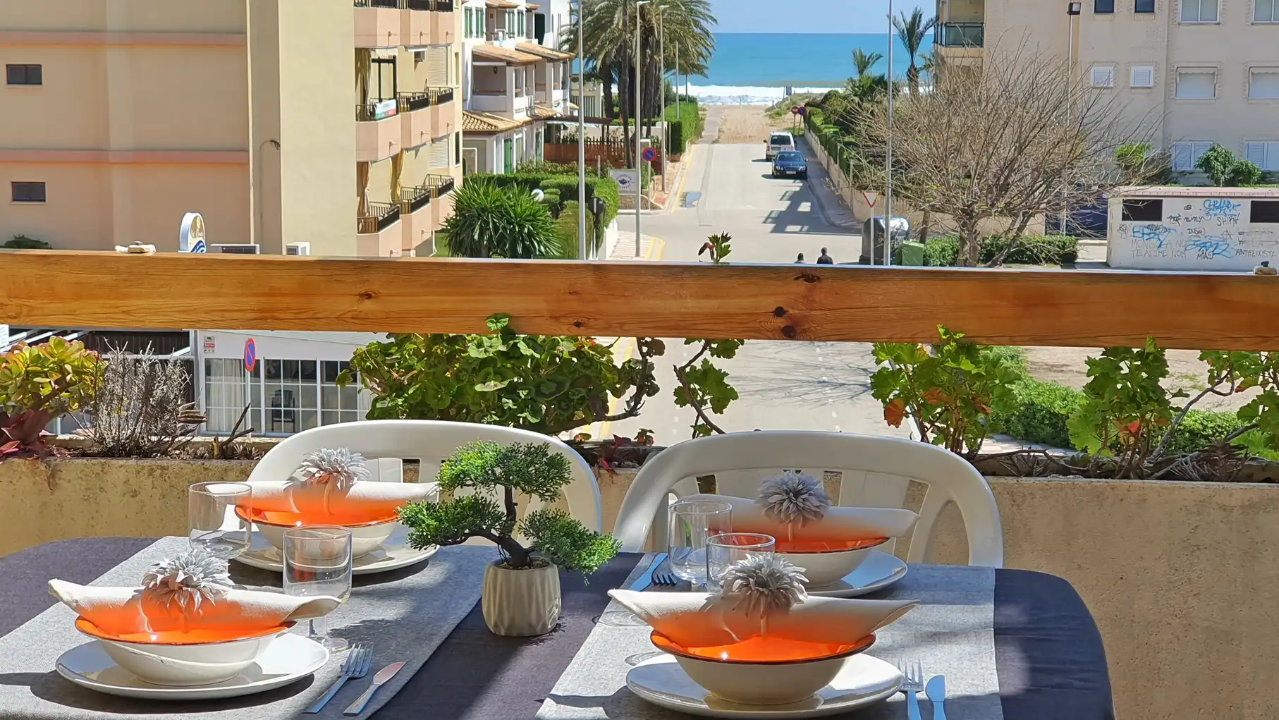 Apartamento de alquiler en Xeraco con Terraza, Amueblado y Horno