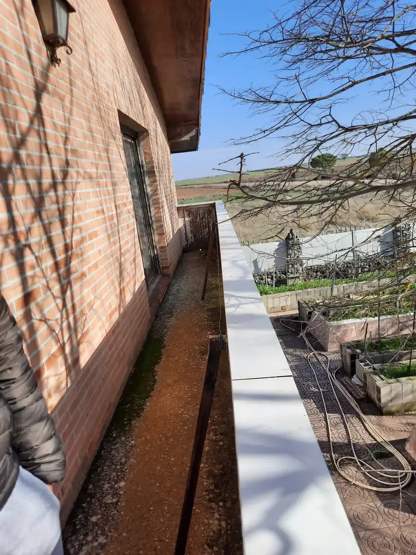 Terrasse von Country house zum Verkauf in Palencia mit Privatgarten, Terrasse und Abstellraum