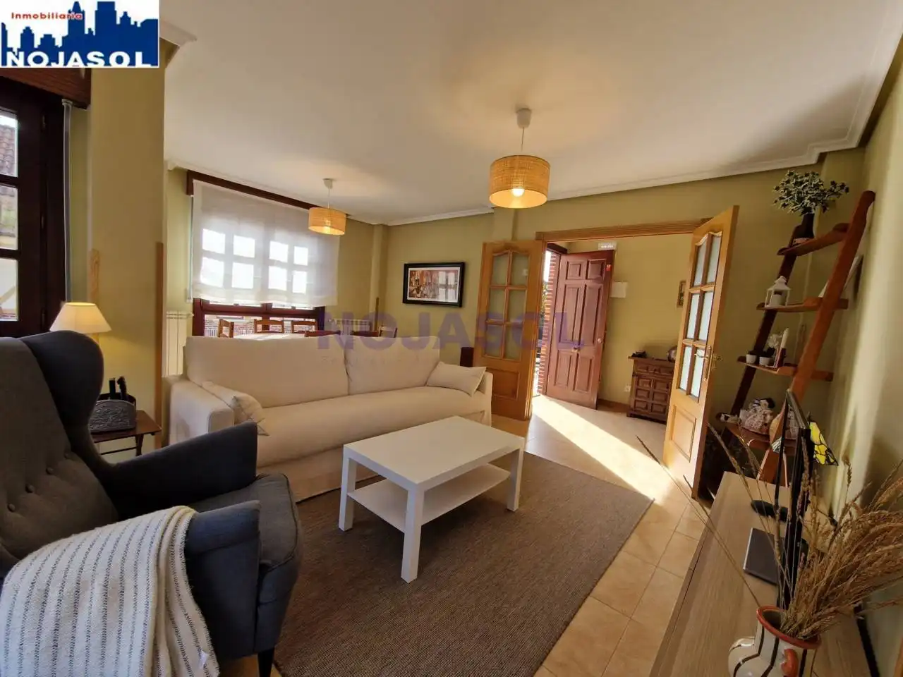 Living room of Detached homes for rent in Hazas de Cesto  with Heating, Private garden and Terrace