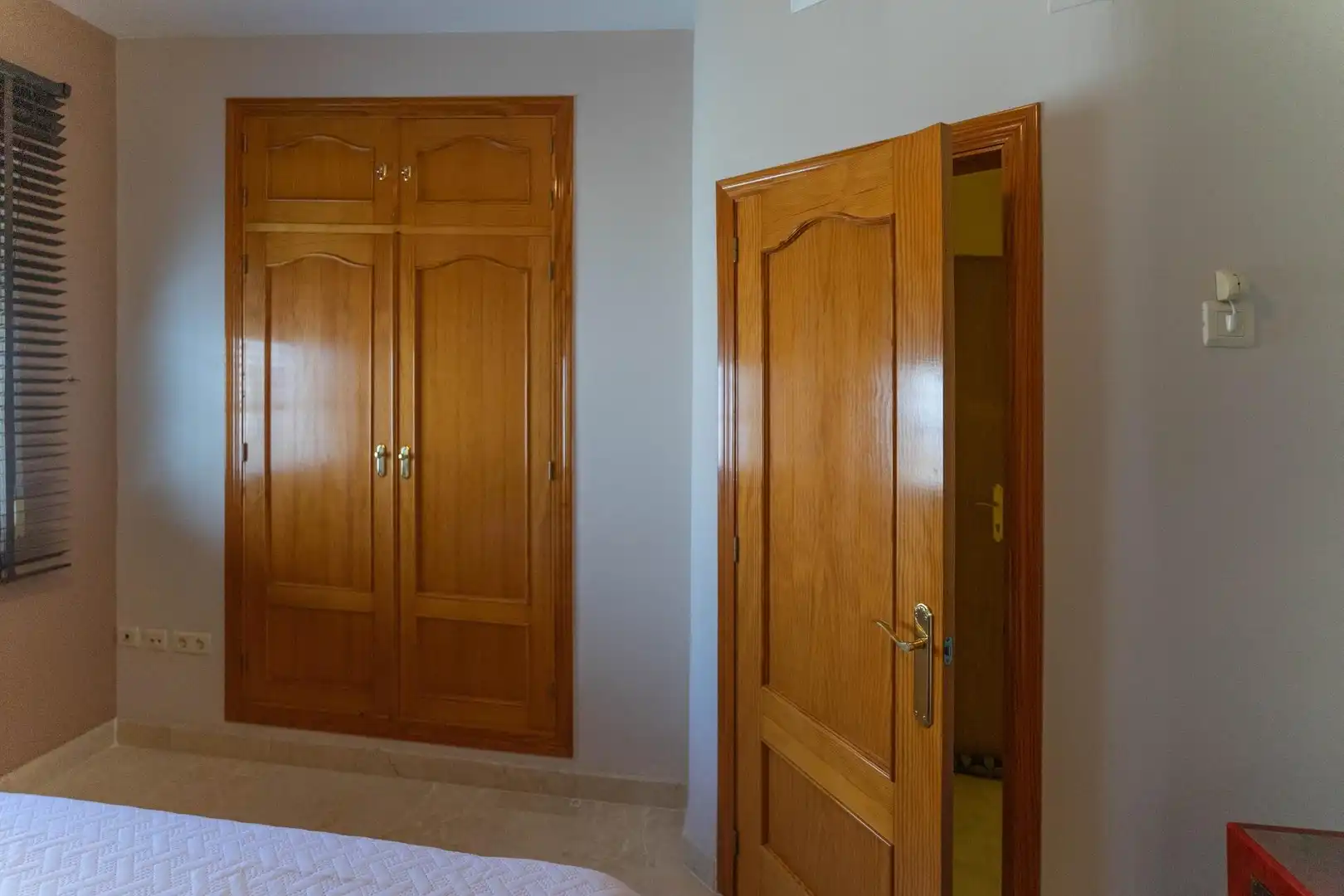 Bedroom of Flat for rent in Alhaurín El Grande  with Air Conditioner, Furnished and Balcony