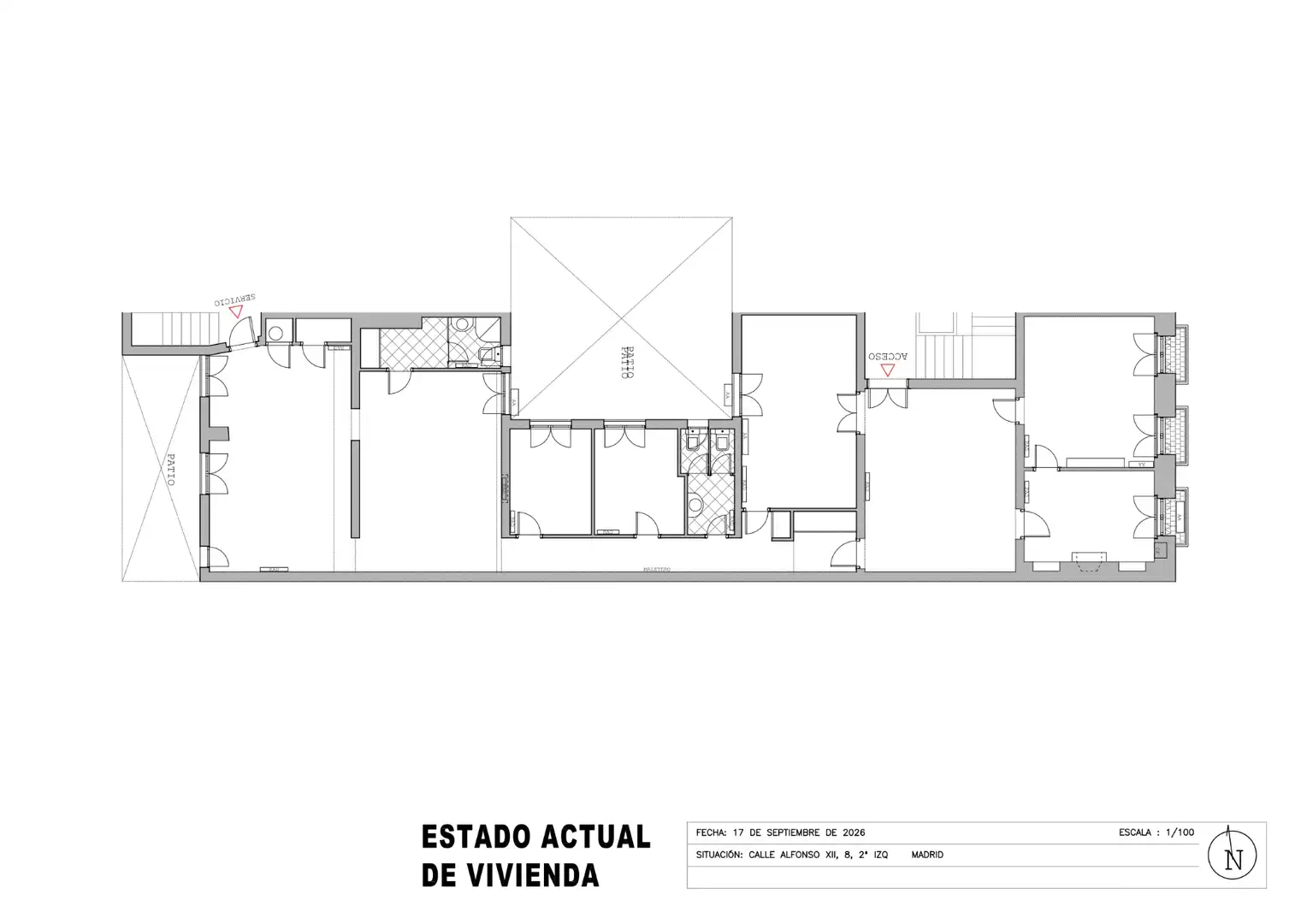 Flat with terrace for sale in Retiro, imagen 31