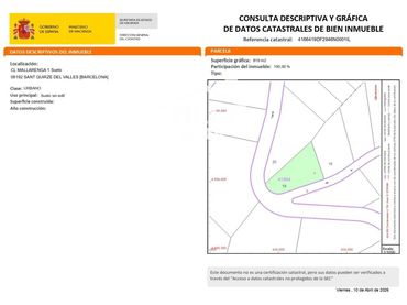 Terreno residencial en venta en Mallerenga