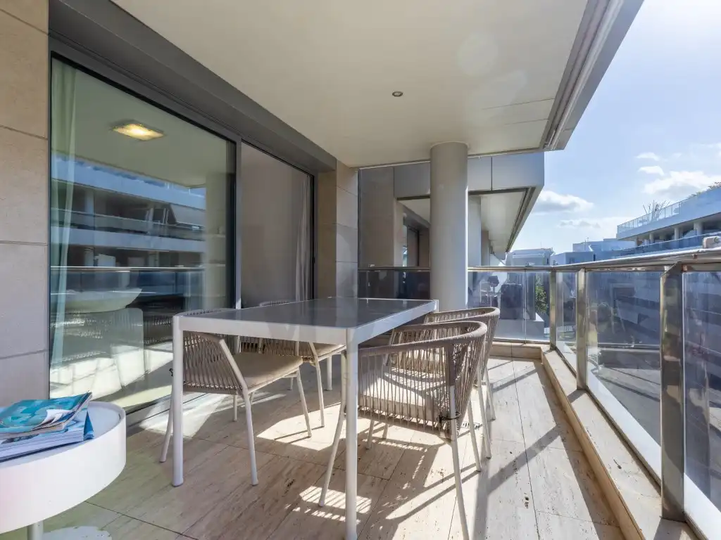 Terraza de Apartamento de alquiler en Eivissa con Aire acondicionado, Terraza y Piscina comunitaria