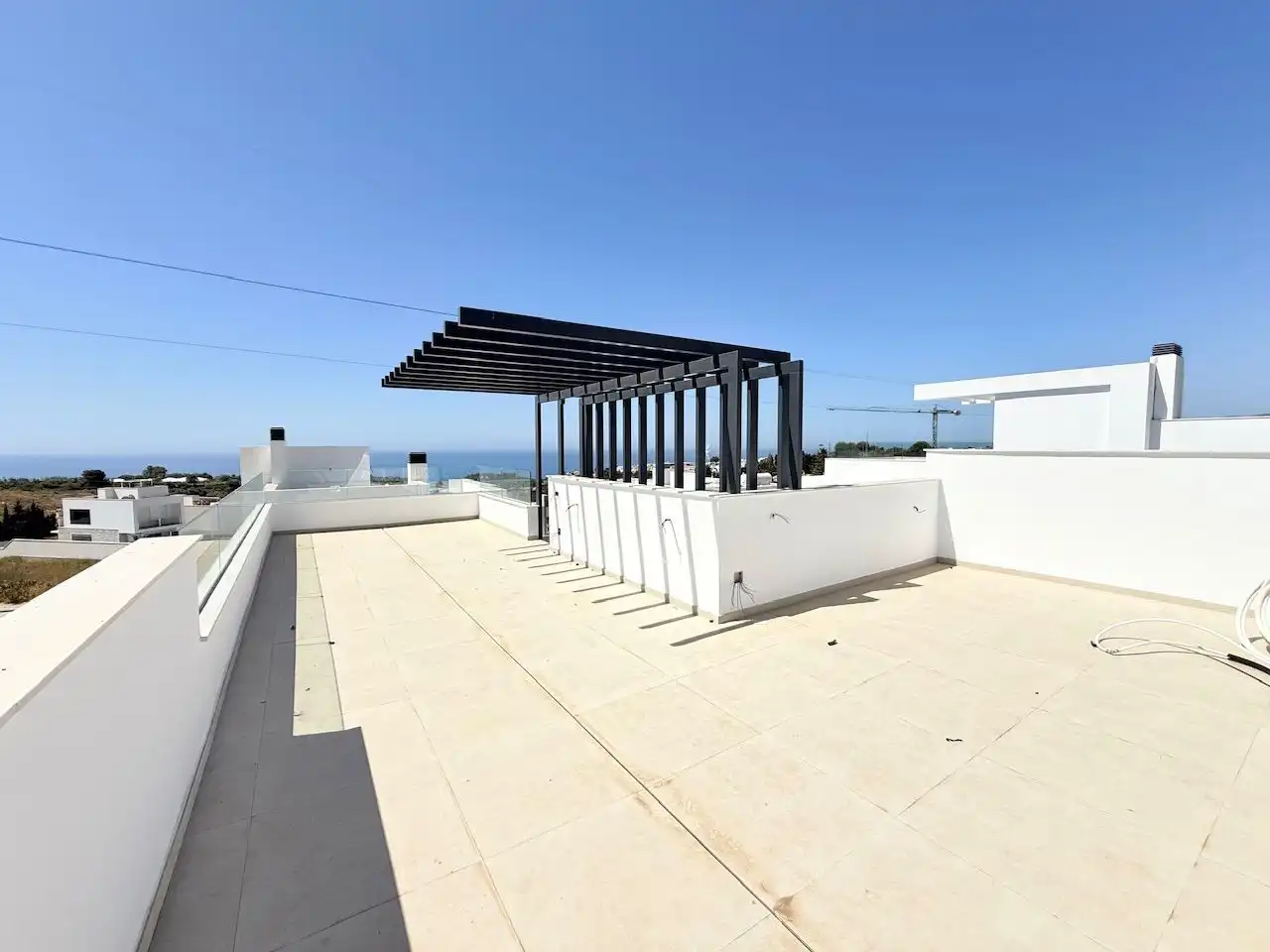 Terraza de Casa o chalet en venta en Nerja con Aire acondicionado, Jardín privado y Piscina