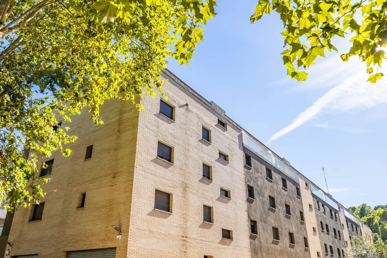 Exterior view of Flat for sale in Figueres  with Air Conditioner, Heating and Terrace