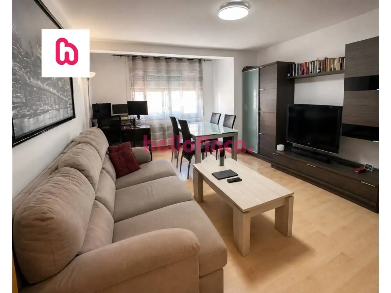 Living room of Flat for sale in Ripollet  with Heating, Parquet flooring and Storage room