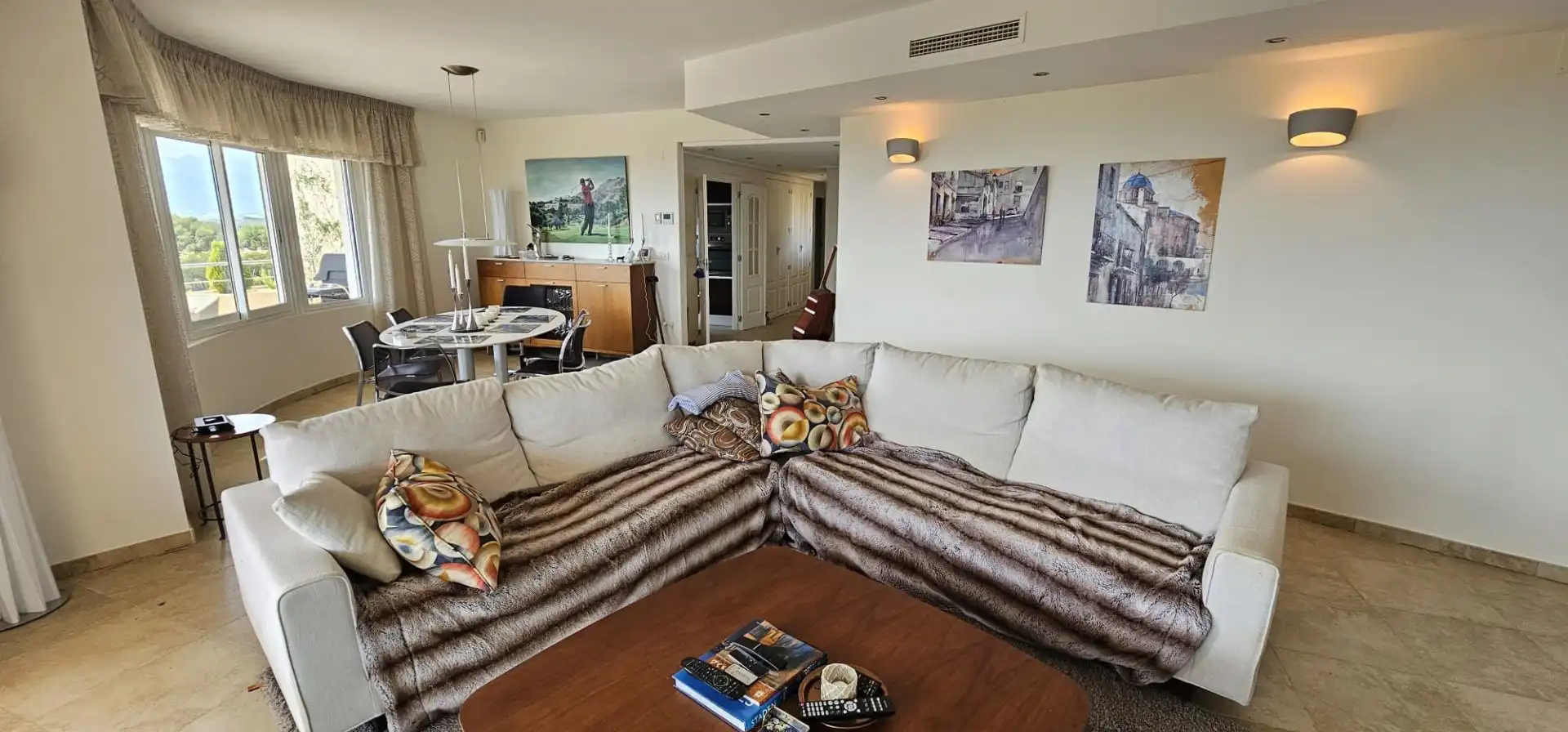Sala de estar de Apartamento en venta en Altea con Aire acondicionado, Calefacción y Terraza