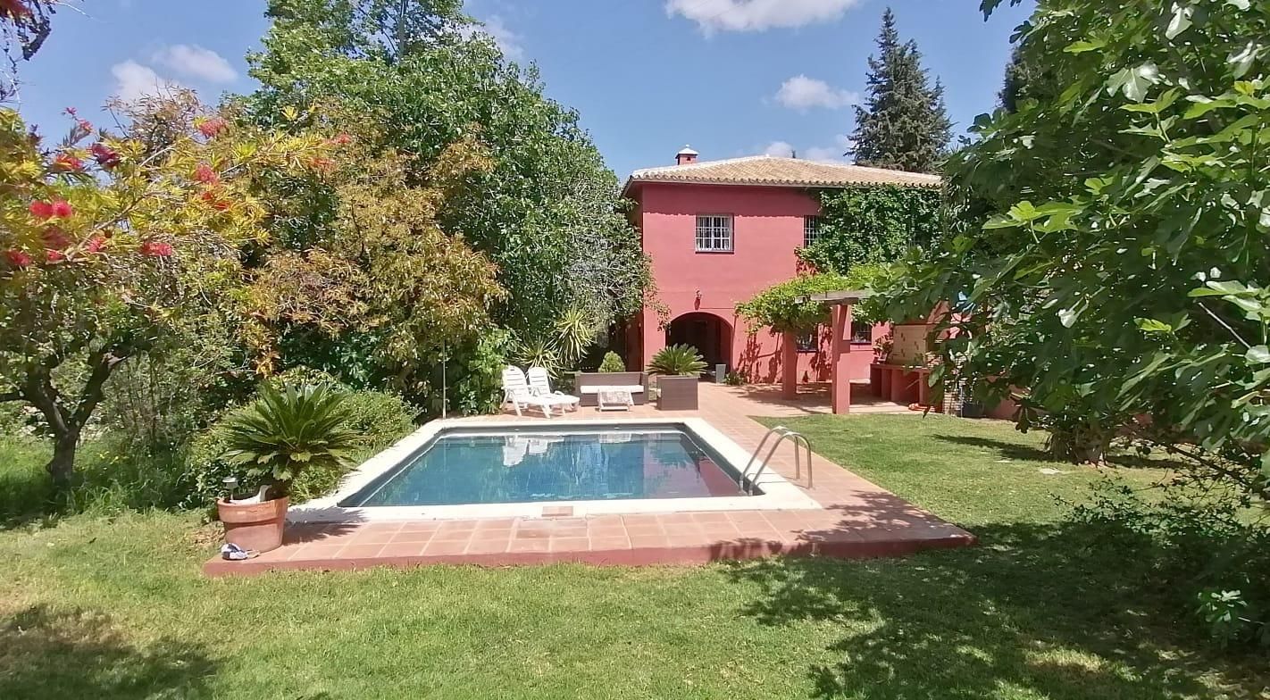 Jardí de Finca rústica en venda en Mijas amb Aire condicionat, Jardí privat i Terrassa