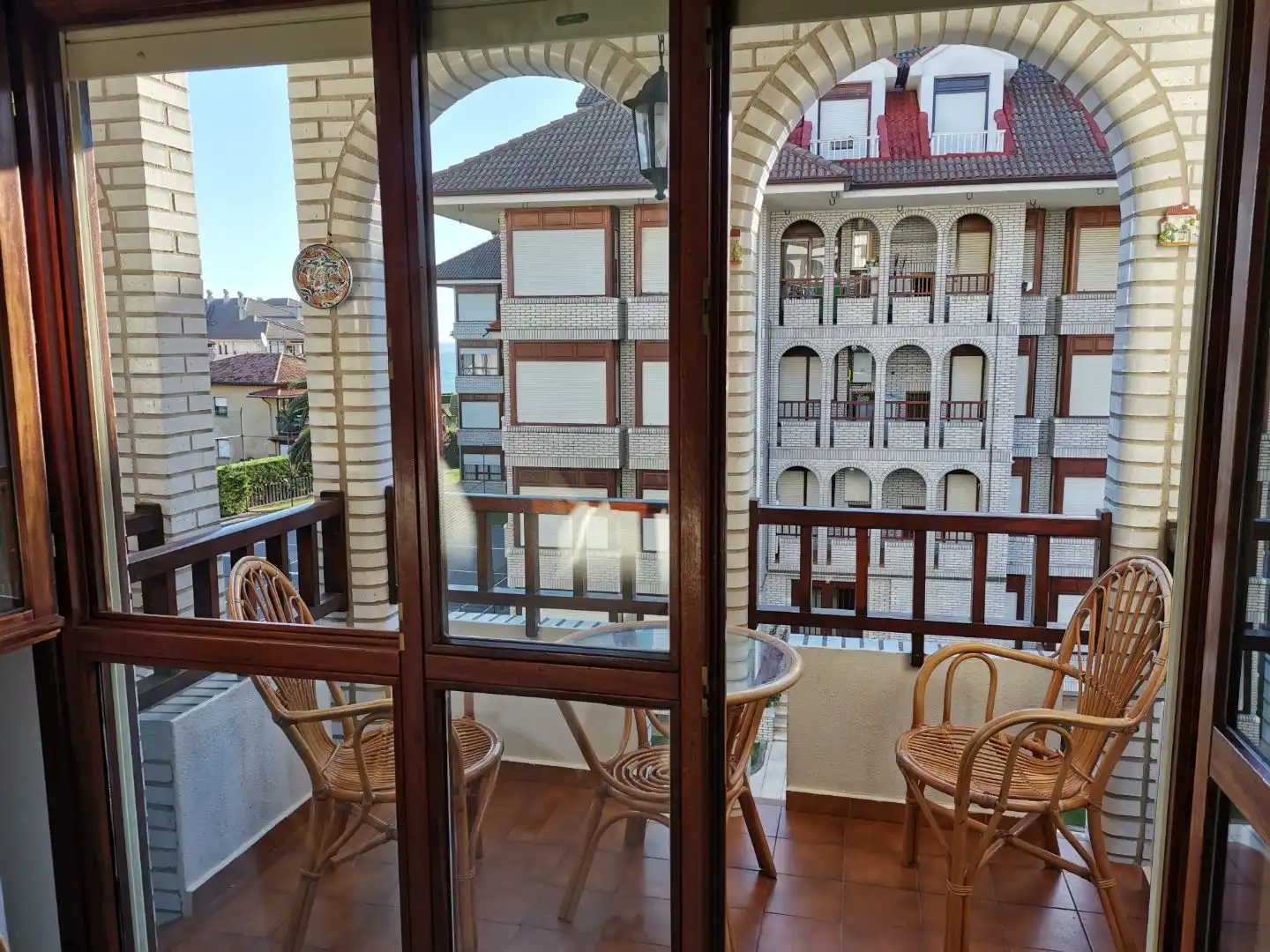 Terrasse von Wohnung zur Miete in Noja mit Heizung, Privatgarten und Terrasse