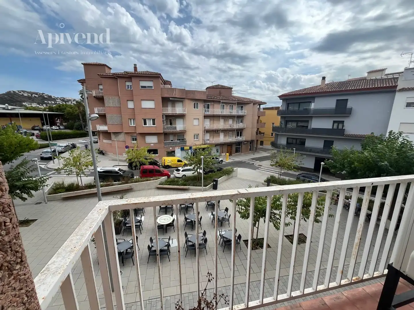 Vista exterior de Pis en venda en Roses amb Aire condicionat, Terrassa i Moblat
