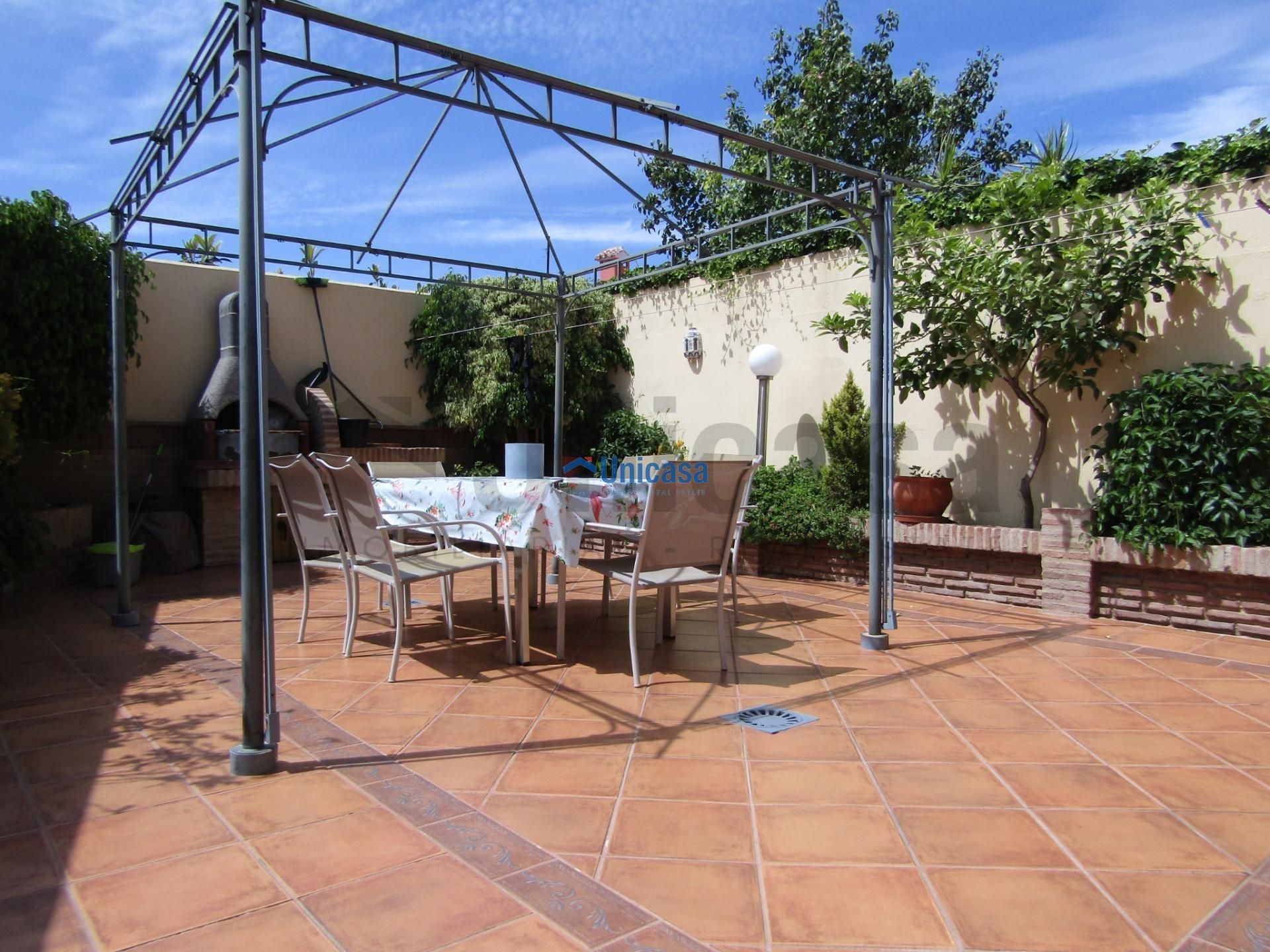 Terrassa de Casa o xalet en venda en Málaga Capital amb Calefacció, Jardí privat i Terrassa