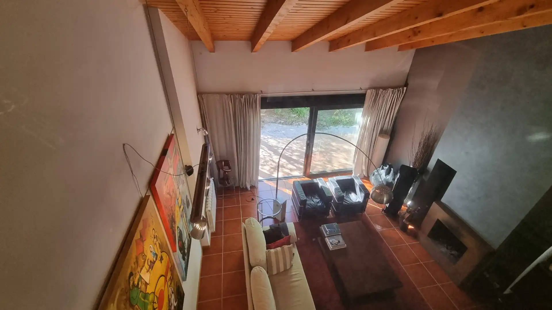 Living room of Houses for sale in Moralzarzal  with Heating, Private garden and Storage room