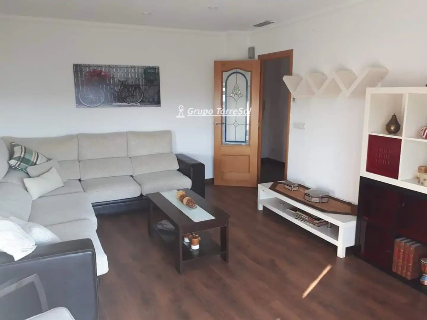 Living room of Flat for sale in Elche / Elx  with Air Conditioner, Heating and Terrace