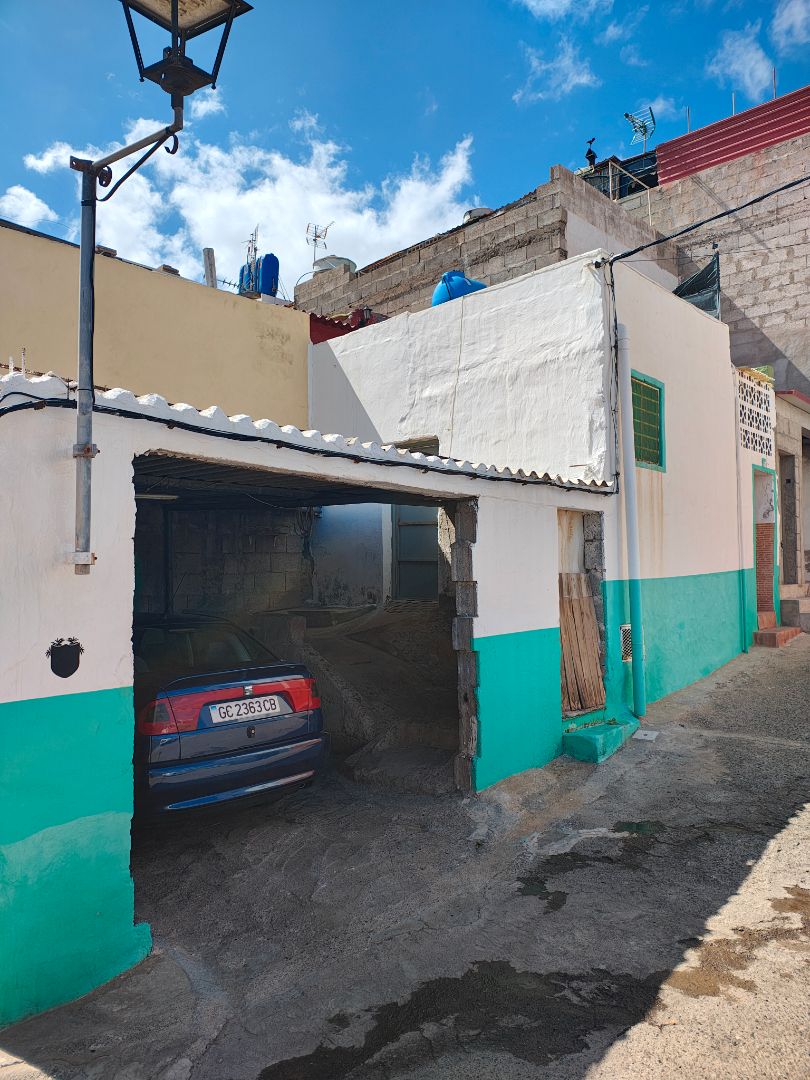Aparcament de Casa adosada en venda en La Aldea de San Nicolás 