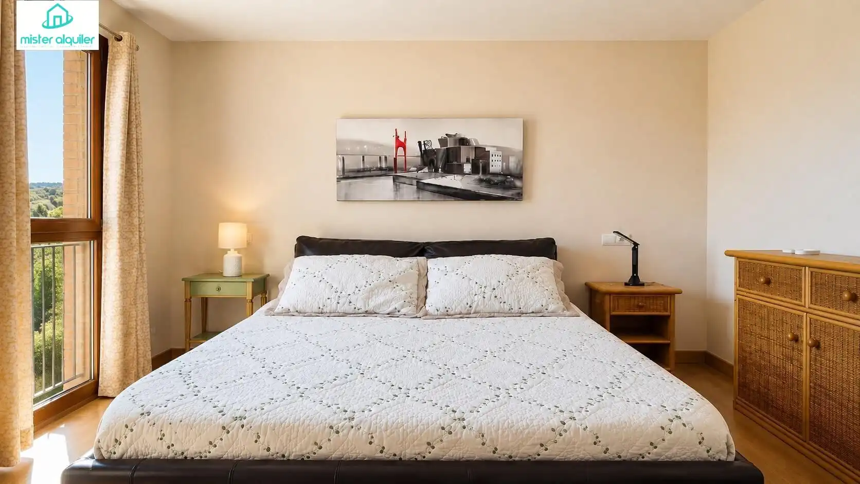 Bedroom of Apartments for rent in El Campello  with Air Conditioner, Heating and Terrace