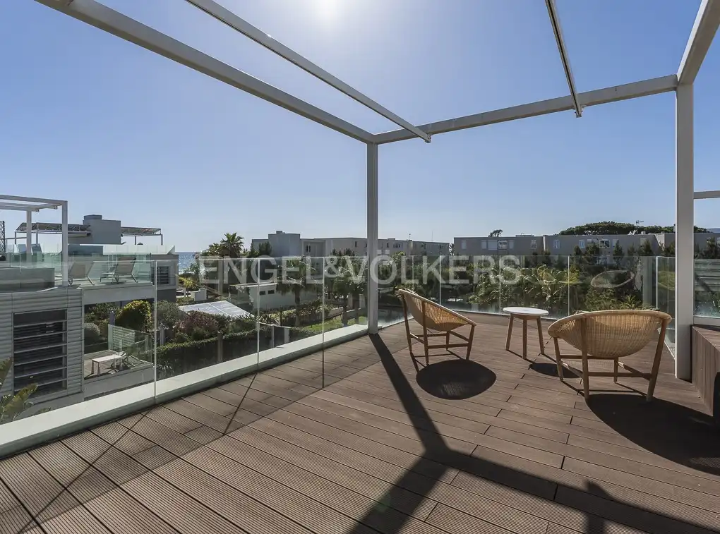 Terrace of Detached homes for sale in Gavà  with Air Conditioner, Heating and Private garden