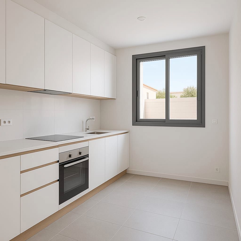 Cuina de Pis en venda en Mollet del Vallès amb Aire condicionat, Calefacció i Parquet