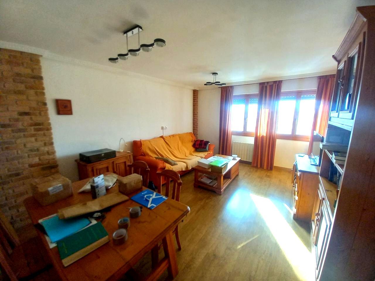 Living room of Duplex for sale in Gallur  with Heating, Terrace and Storage room