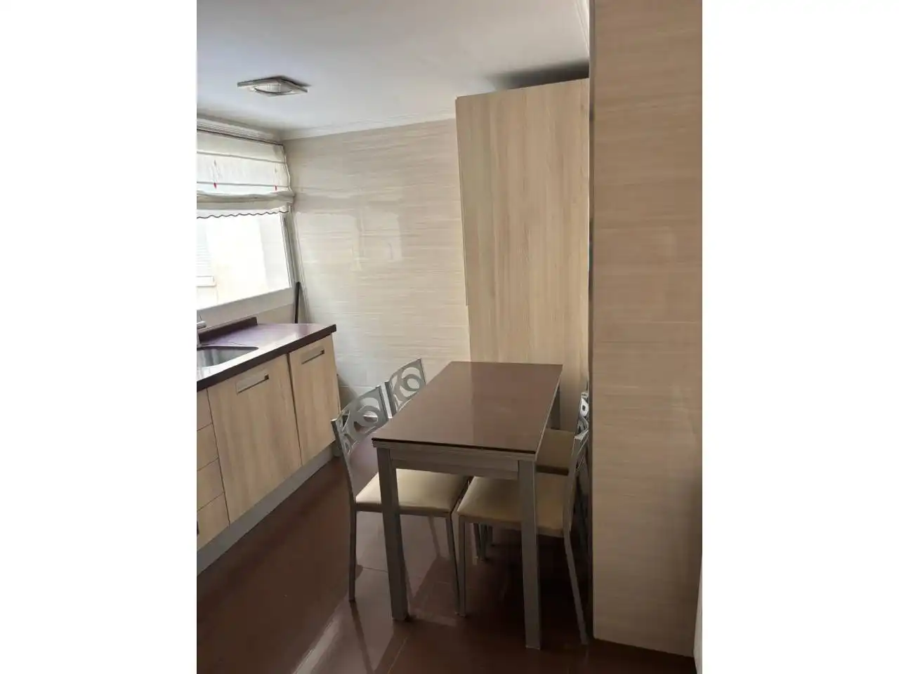 Cocina de Piso de alquiler en Alicante / Alacant con Aire acondicionado, Calefacción y Amueblado